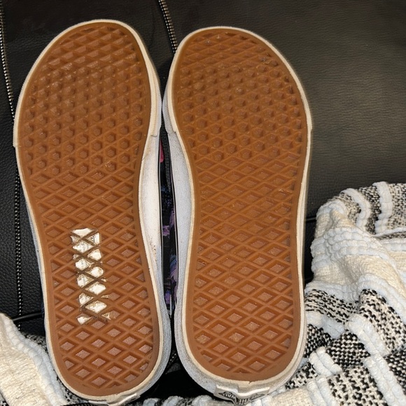 👟 SOLD👟Vans Old Skool Warped Floral Skate Shoes - Picture 7 of 8